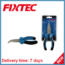 Fixtec 6 &quot;CRV Outils à main professionnels Pinces à nez courbée